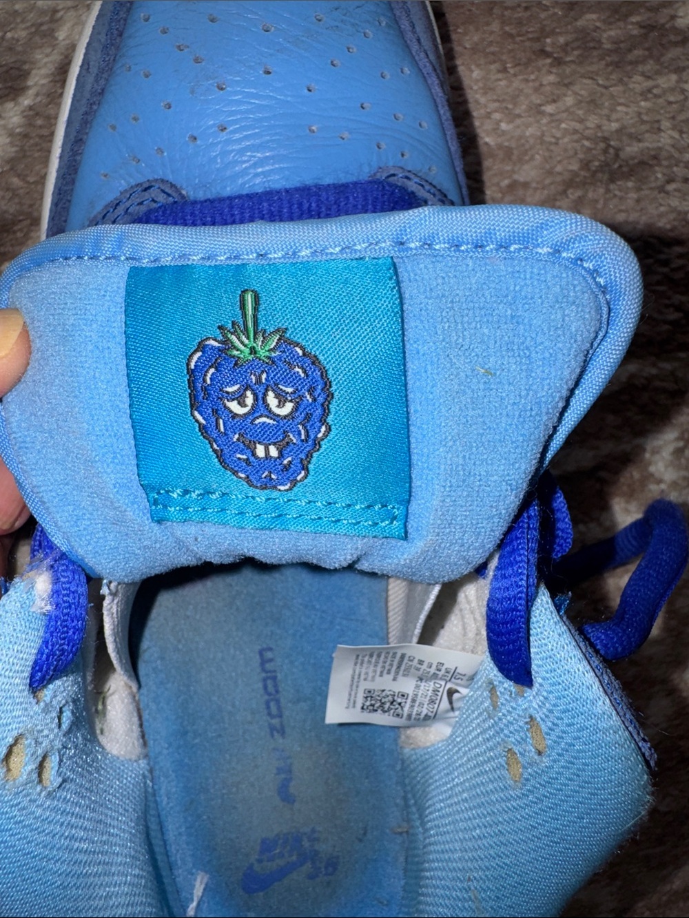Nike SB Dunk Low Pro Blue Raspberry - Picture 3 of 10